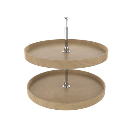 Rev-A-Shelf Maple Hardwood, Light Brown, 28 in W, 26 in H, 28 in D, 28 in L, Light Brown LD-4NW-072-28-1